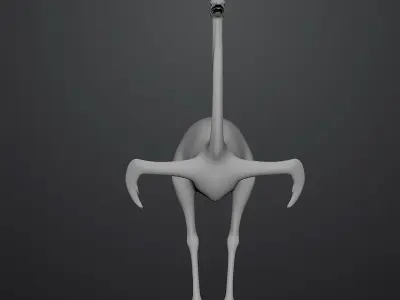 3D model of Ostrich 3D model
