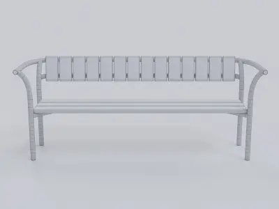 Urban Bench 3D model buy