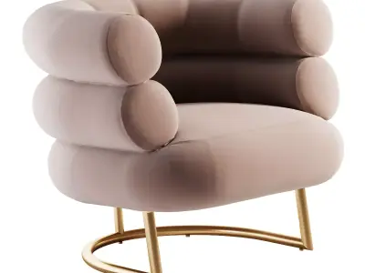 Classicon Bibendum Armchair Free low-poly 3D model