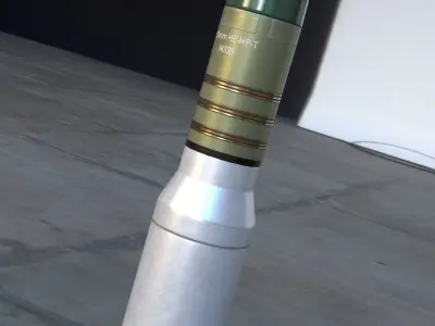 Israel 120MM Shell Series M329 M339 M322 M338 Low-poly 3D model