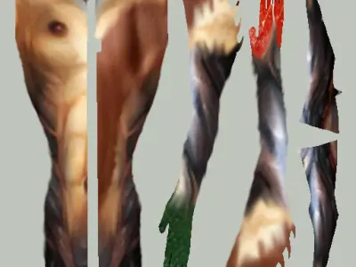 Alien creature 1 3D model