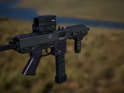 BT KH9 PBR Low-poly 3D model