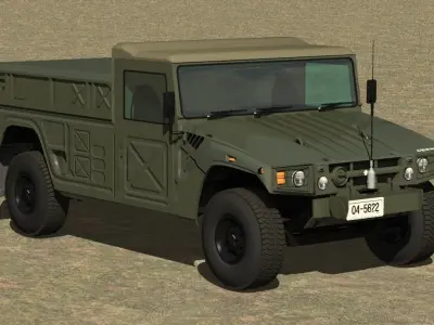 JGSDF type96 SAM system 3D model