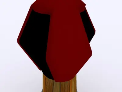 Low poly Defence Tower Free low-poly 3D model