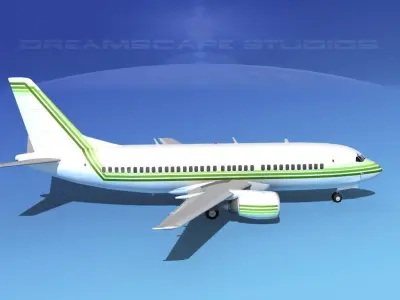 Boeing 737-300 Executive 2 3D model
