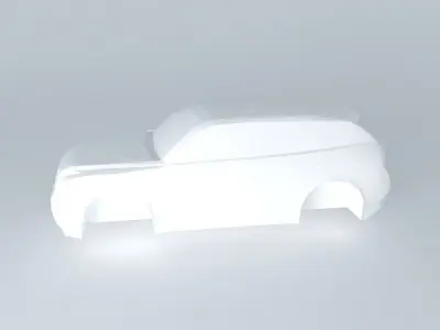 Car NERG E1 template Free 3D model