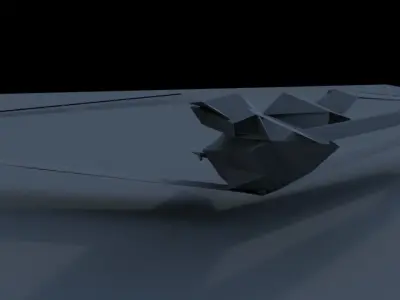 nightfury-XS helicopter Low-poly 3D model