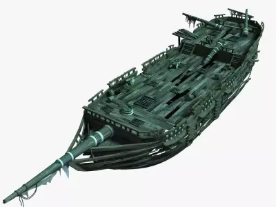 Shipwreck 02 3D model