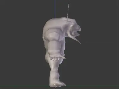 Umber Hulk Low-poly 3D model