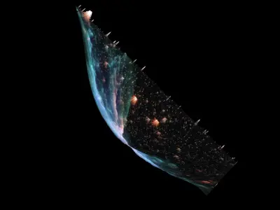 Butterfly Nebula 3D model