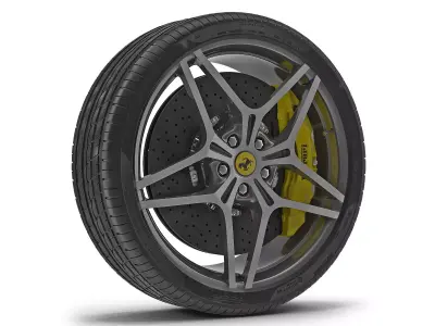 Ferrari Wheel 3D model