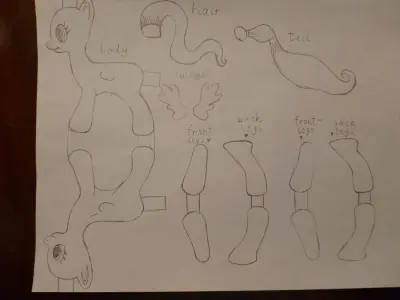 Hello Kitty But Cooler Low-poly 3D model