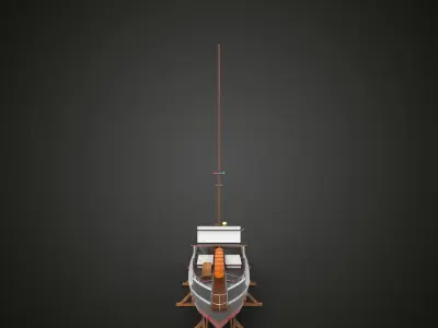 Building Fishing Ship 2 3D model