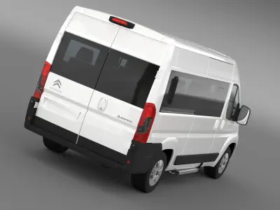 Citroen Jumper Combi L2H2 2017 3D model