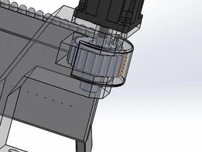 A vibrating disc for piping products 3D model