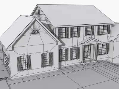 House Framing a0503a3 3D model