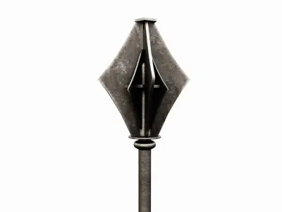 Medieval Weapon Mace Low-poly 3D model