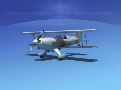 Acro Sport I Bare Metal 3D model