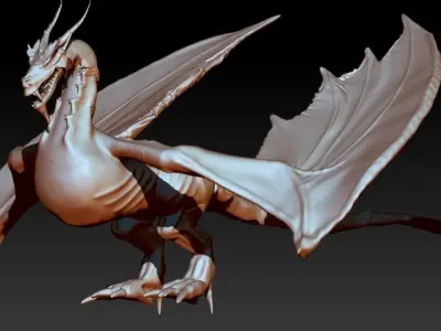 Dragon house 3D model