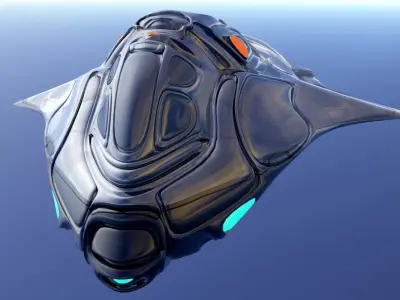 XTD27 Stealth Hunter 3D model