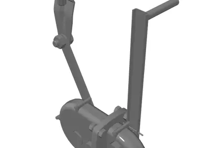 Medium voltage disconnecting switch - RLZ-20 Free 3D model