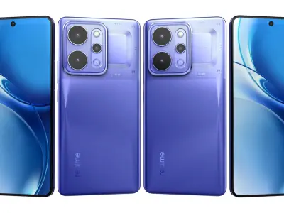 Realme P4 Power 5G All Colors 3D model
