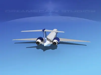 McDonnell Douglas MD-90 Austral 3D model