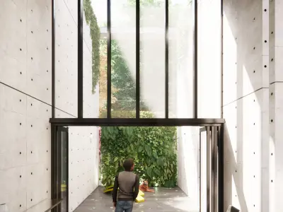 Utsubo Park House - Tadao Ando 3D model