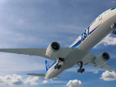 Boeing 787-9 Dreamliner ANA Livery 3D model