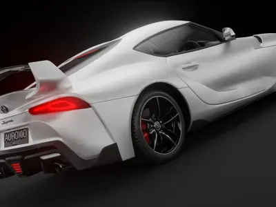 2020 Toyota Supra MK5 A90 Free 3D model