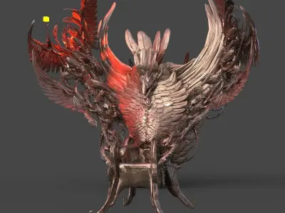 River Styx Throne  3D model