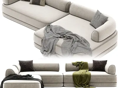 BUMPER Sectional Sofa 3D model