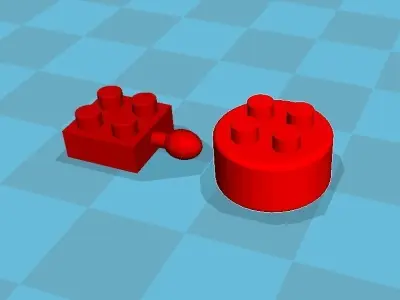 Print Block Small Wheels 3D print model