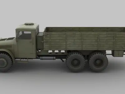 Old czech Truck 3D model