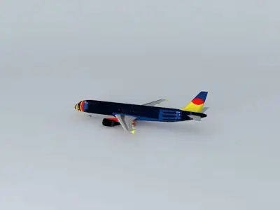 Royal Airways Airbus A321-207 Free 3D model