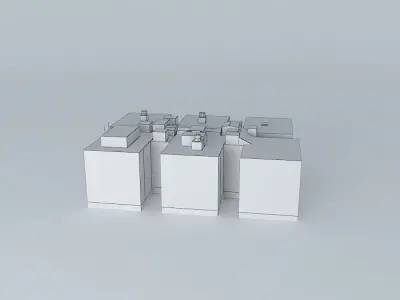 ANZAC Square Buildings Free 3D model