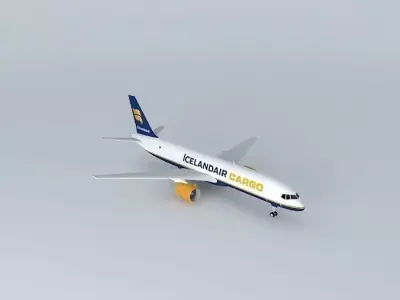 Icelandair Cargo Boeing 757 200PF EDIT! Free 3D model