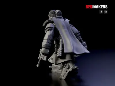 Ice Warriors - Lieutenant of the Imperial Force Free 3D print model