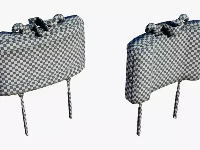 M18A1 Claymore Mine Low-poly 3D model