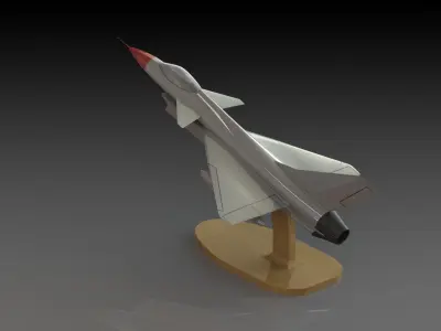 Chengdu J-10 Vigorous Dragon 3D print model