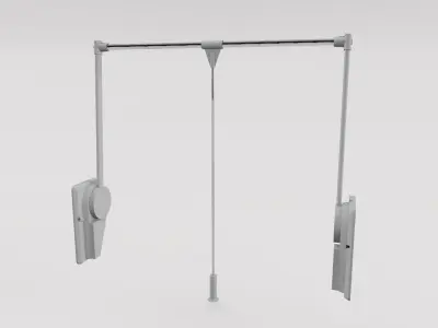 garderoben lift dressing rooms Free 3D model