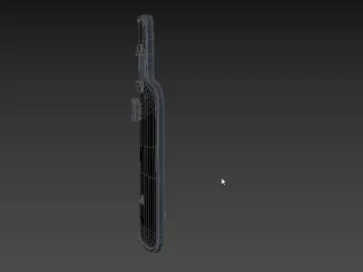 Ballistic Police Riot Shield 3D model