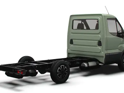 Iveco Daily Single Cab L2 Chassis 2024 3D model
