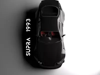 TOYOTA SUPRA 1993 Free 3D model