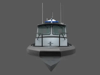 SeaArk Naval Security Low-poly 3D model