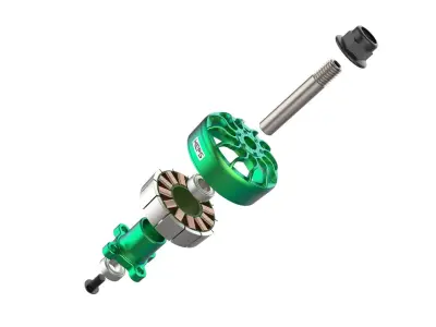 Drone Motor SZ2306 1950KV 3D model