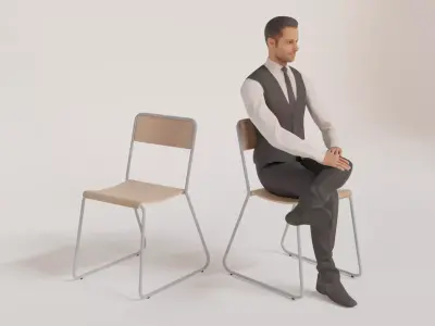 Ikea Chair Free 3D model