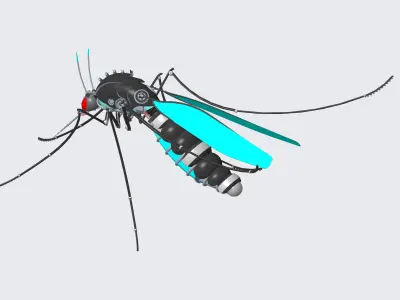 Mosquito robot 3D model