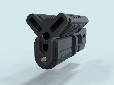 BFG 9000 from DOOM 3D model