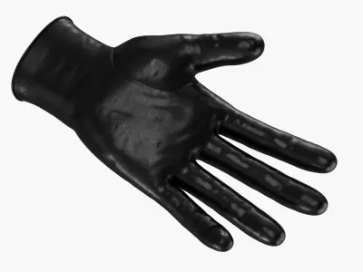 Leather Glove 3D model
